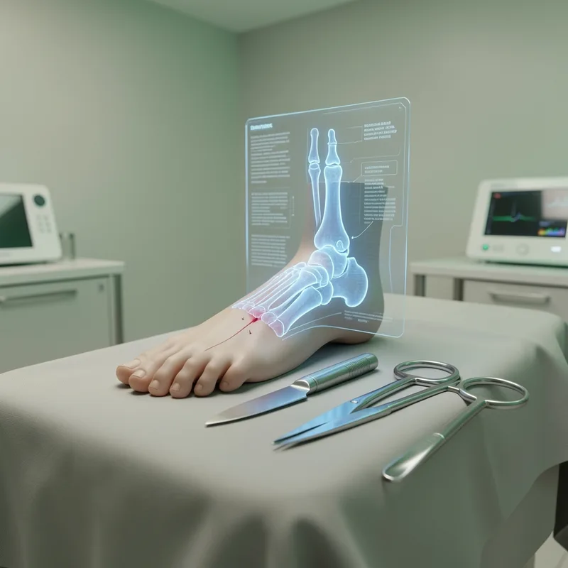 Chirurgie orthopédique du pied : techniques, tarifs et convalescence en 2026